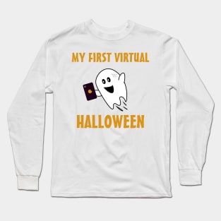 My first virtual Halloween Long Sleeve T-Shirt